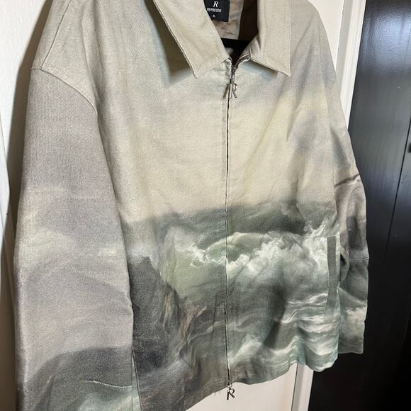 Represent Men's Higher Truth Full Zip Collared Jacket Size XL - Picture 5 of 16